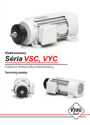 elektromotory VSC a VYC